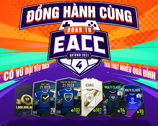 Road to EACC - Giải đấu hấp dẫn trong FIFA Online 4 Việt Nam