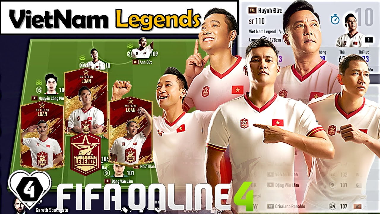 Thẻ Vietnam Legend chính thức ra mắt trong FIFA Online 4