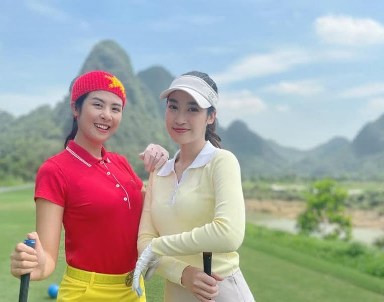 Chia sẻ của hoa hậu Ngọc Hân về cuộc thi Tiền Phong Golf Championship 