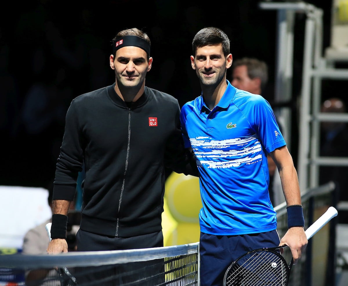 Federer và Djokovic là 2 tay vợt chuyên nghiệp và tài ba