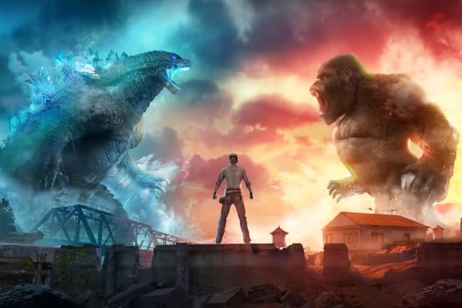Godzilla và Kong tạo nên cơn sốt trong cộng đồng PUBG