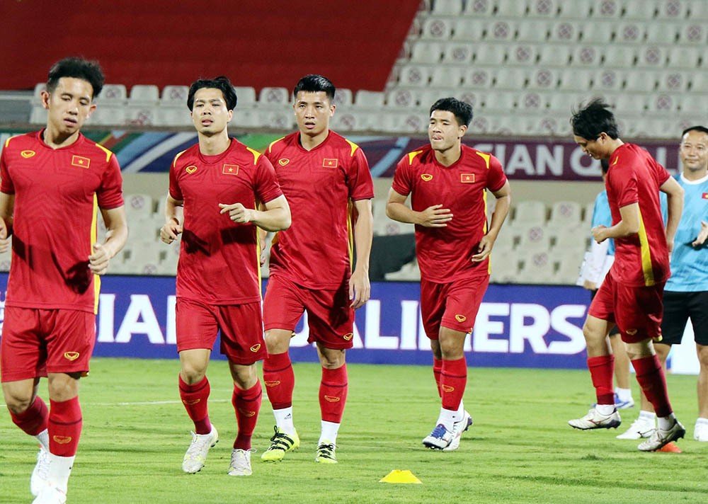 Bảng B nơi có sự góp mặt của đội tuyển Việt Nam